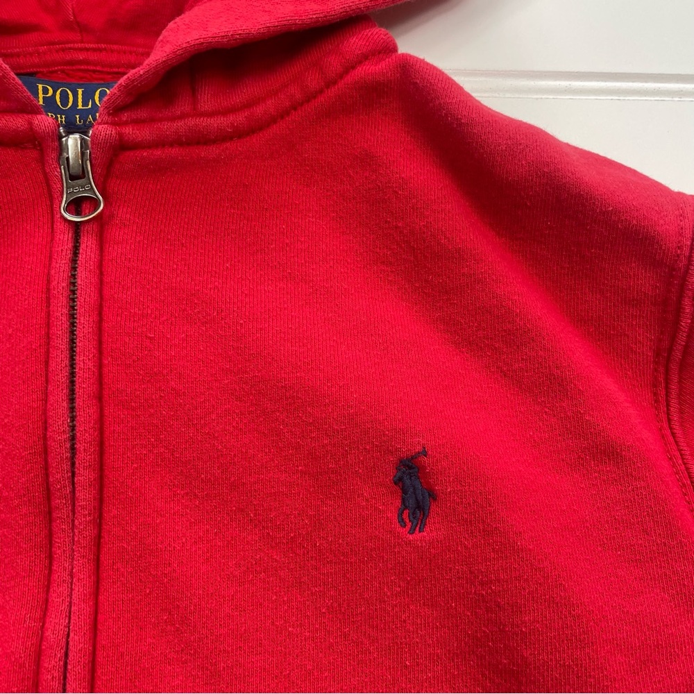 Polo Ralph Lauren full-zip hoodie jacket boys Medium 10-12